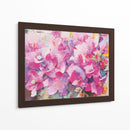 Bougainvillea Rosada 01 Rectangular - Hugo Bello | Cuadro decorativo de Canvas Lab