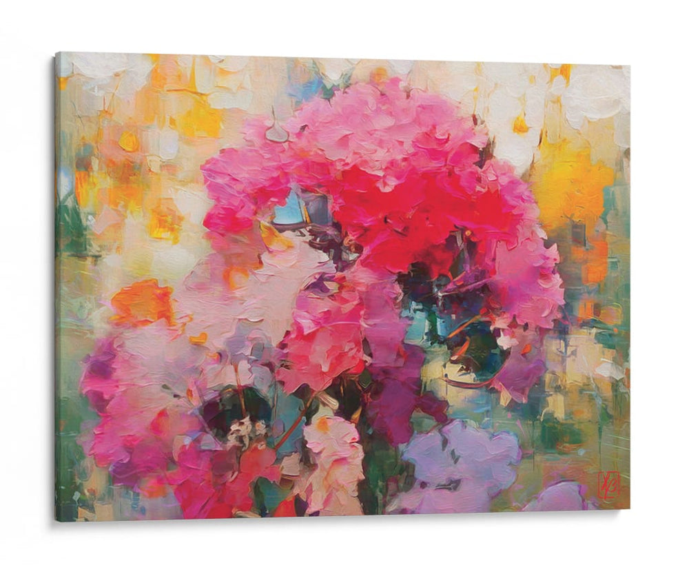 Arbol de Jupiter Rosa Crespon 01 Rectangular - Hugo Bello | Cuadro decorativo de Canvas Lab
