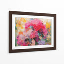 Arbol de Jupiter Rosa Crespon 01 Rectangular - Hugo Bello | Cuadro decorativo de Canvas Lab