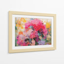 Arbol de Jupiter Rosa Crespon 01 Rectangular - Hugo Bello | Cuadro decorativo de Canvas Lab