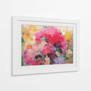Arbol de Jupiter Rosa Crespon 01 Rectangular - Hugo Bello | Cuadro decorativo de Canvas Lab