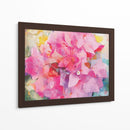 Bougainvillea Rosada 03 Rectangular - Hugo Bello | Cuadro decorativo de Canvas Lab