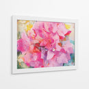 Bougainvillea Rosada 03 Rectangular - Hugo Bello | Cuadro decorativo de Canvas Lab
