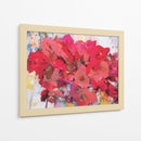 Bougainvillea Roja 01 Rectangular - Hugo Bello | Cuadro decorativo de Canvas Lab