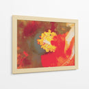 Cayena Naranja 02 Rectangular - Hugo Bello | Cuadro decorativo de Canvas Lab