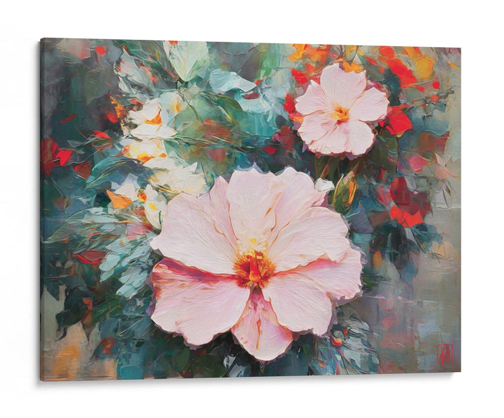 Cayena Rosada 01 Rectangular - Hugo Bello | Cuadro decorativo de Canvas Lab