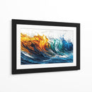 Olas de colores - DIEGO D L | Cuadro decorativo de Canvas Lab