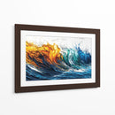 Olas de colores - DIEGO D L | Cuadro decorativo de Canvas Lab