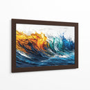 Olas de colores - DIEGO D L | Cuadro decorativo de Canvas Lab
