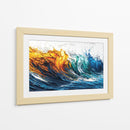 Olas de colores - DIEGO D L | Cuadro decorativo de Canvas Lab