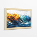 Olas de colores - DIEGO D L | Cuadro decorativo de Canvas Lab