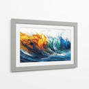 Olas de colores - DIEGO D L | Cuadro decorativo de Canvas Lab