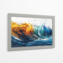 Olas de colores - DIEGO D L | Cuadro decorativo de Canvas Lab