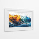 Olas de colores - DIEGO D L | Cuadro decorativo de Canvas Lab