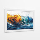 Olas de colores - DIEGO D L | Cuadro decorativo de Canvas Lab