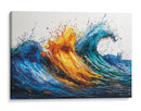 Olas creativas - DIEGO D L | Cuadro decorativo de Canvas Lab