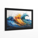 Olas creativas - DIEGO D L | Cuadro decorativo de Canvas Lab