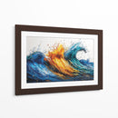 Olas creativas - DIEGO D L | Cuadro decorativo de Canvas Lab