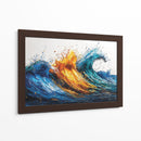 Olas creativas - DIEGO D L | Cuadro decorativo de Canvas Lab