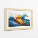 Olas creativas - DIEGO D L | Cuadro decorativo de Canvas Lab