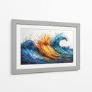 Olas creativas - DIEGO D L | Cuadro decorativo de Canvas Lab