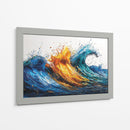 Olas creativas - DIEGO D L | Cuadro decorativo de Canvas Lab