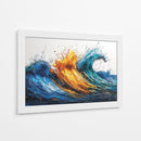 Olas creativas - DIEGO D L | Cuadro decorativo de Canvas Lab