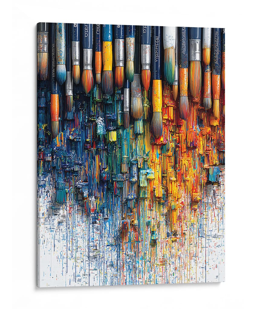 Pinceles - DIEGO D L | Cuadro decorativo de Canvas Lab