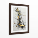 Piano de oro - DIEGO D L | Cuadro decorativo de Canvas Lab