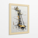 Piano de oro - DIEGO D L | Cuadro decorativo de Canvas Lab