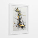 Piano de oro - DIEGO D L | Cuadro decorativo de Canvas Lab