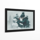 Niños en invierno - DIEGO D L | Cuadro decorativo de Canvas Lab