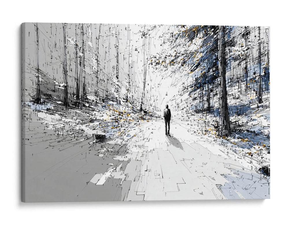 Soledad en el bosque - DIEGO D L | Cuadro decorativo de Canvas Lab