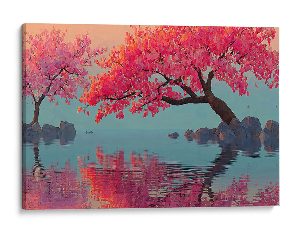 Arbol rosa - DIEGO D L | Cuadro decorativo de Canvas Lab