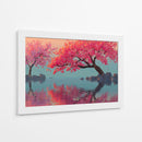 Arbol rosa - DIEGO D L | Cuadro decorativo de Canvas Lab