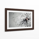 Laberinto negro - DIEGO D L | Cuadro decorativo de Canvas Lab