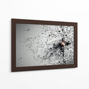 Laberinto negro - DIEGO D L | Cuadro decorativo de Canvas Lab