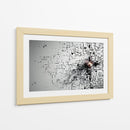 Laberinto negro - DIEGO D L | Cuadro decorativo de Canvas Lab