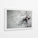 Laberinto negro - DIEGO D L | Cuadro decorativo de Canvas Lab