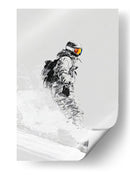 Esquiador - DIEGO D L | Cuadro decorativo de Canvas Lab