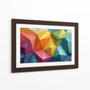 Triángulos coloridos - DIEGO D L | Cuadro decorativo de Canvas Lab