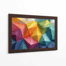 Triángulos coloridos - DIEGO D L | Cuadro decorativo de Canvas Lab