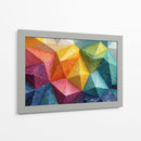 Triángulos coloridos - DIEGO D L | Cuadro decorativo de Canvas Lab