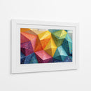 Triángulos coloridos - DIEGO D L | Cuadro decorativo de Canvas Lab