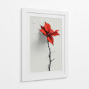 Bosquejo de flor de noche buena - DIEGO D L | Cuadro decorativo de Canvas Lab