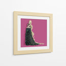 Plumas Negras - Púrpura Imperial | Cuadro decorativo de Canvas Lab