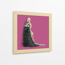 Plumas Negras - Púrpura Imperial | Cuadro decorativo de Canvas Lab
