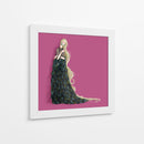 Plumas Negras - Púrpura Imperial | Cuadro decorativo de Canvas Lab