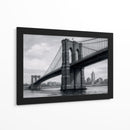 Puente de Brooklyn Atemporal - Carlos Franken | Cuadro decorativo de Canvas Lab