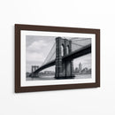 Puente de Brooklyn Atemporal - Carlos Franken | Cuadro decorativo de Canvas Lab